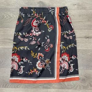 Ann Taylor LOFT elastic waistband skirt women’s L